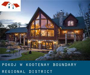 Pokój w Kootenay-Boundary Regional District