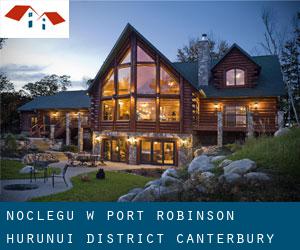 noclegu w Port Robinson (Hurunui District, Canterbury)